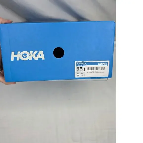 Hoka One Bondi Women's Size 9B Black Running Walking Sneaker Nurse Comfort - Picture 15 of 15